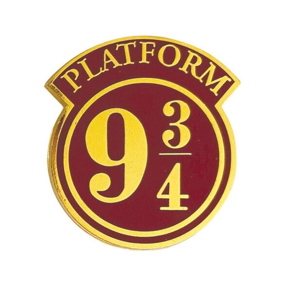Harry Potter Platform 9 3/4 Collectible Enamel Pin - Wizarding World Gifts - Picture 2 of 4